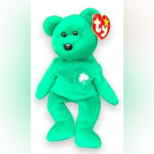 Beanie Baby - Erin 1997 RARE WITH TAG ERRORS